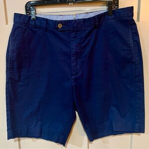 Daniel Cremieux Flat Front Blue Shorts